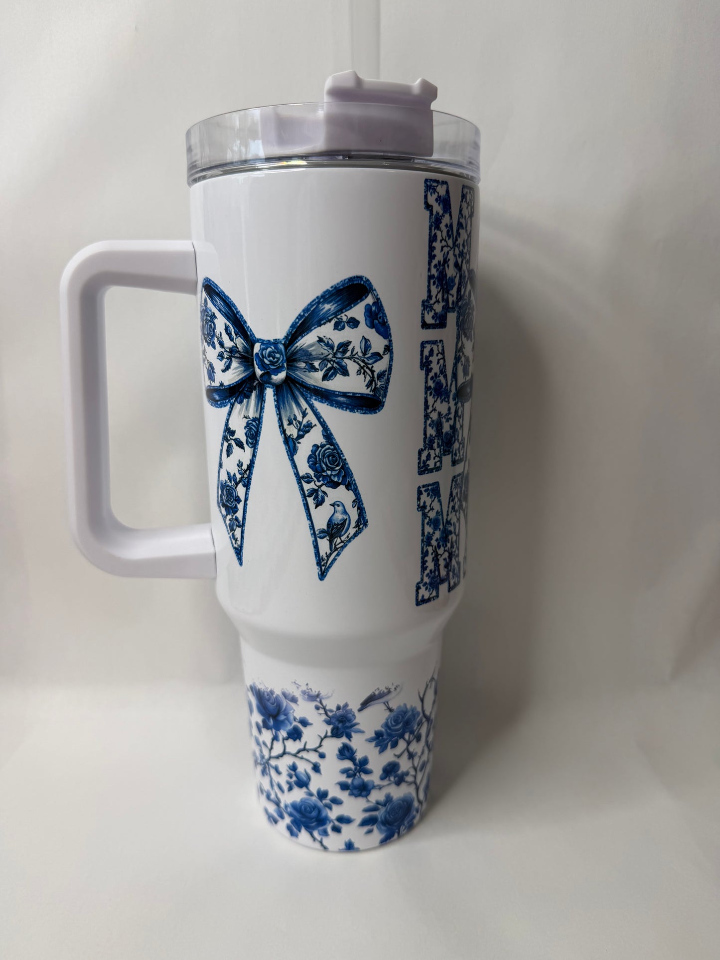 Mama bow 40oz tumbler
