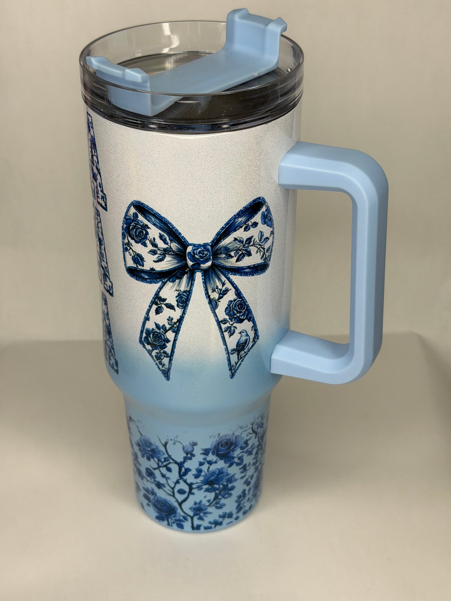 Blue mama 40oz tumbler