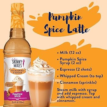 Sugar Free Pumpkin Spice Syrup