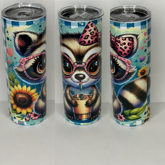 Raccoon 20oz tumbler