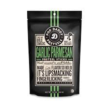 Garlic parmesan pop daddy pretzels