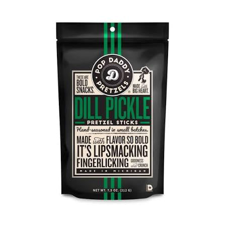 Dill pickle pop daddy pretzels