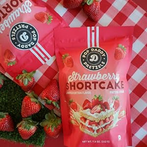 Strawberry shortcake pop daddy pretzels