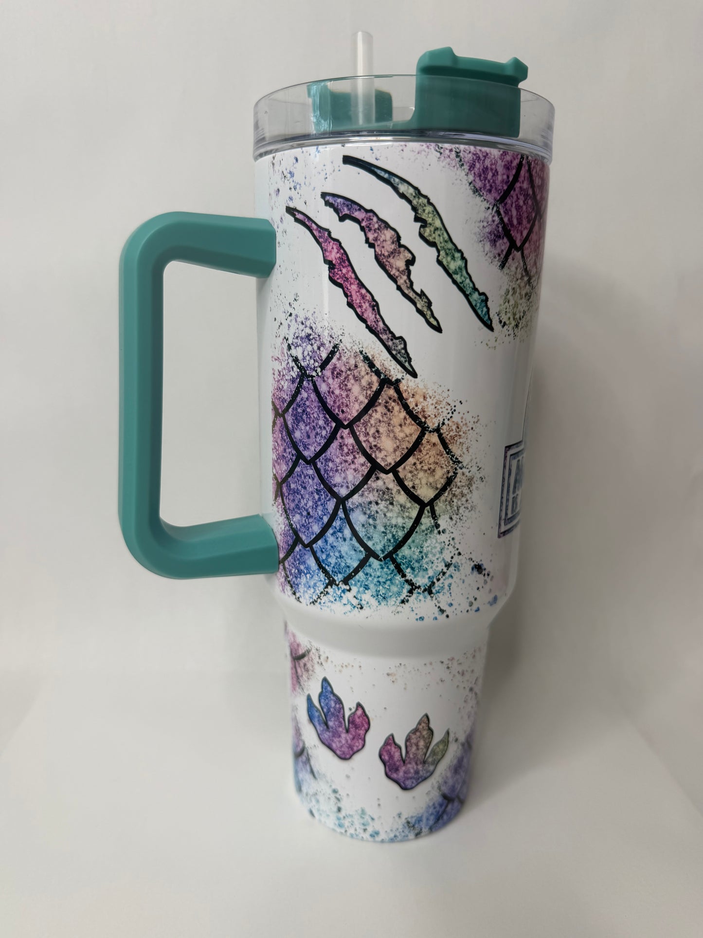 Motherhood Dino 40oz tumbler
