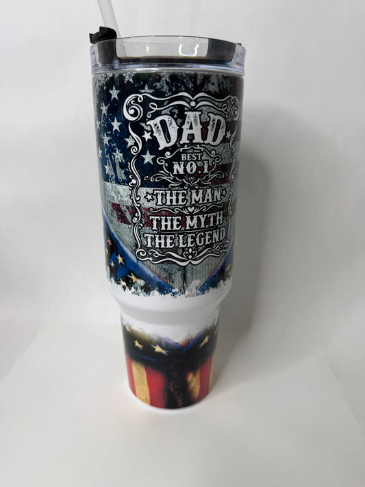 Dad 40oz tumbler
