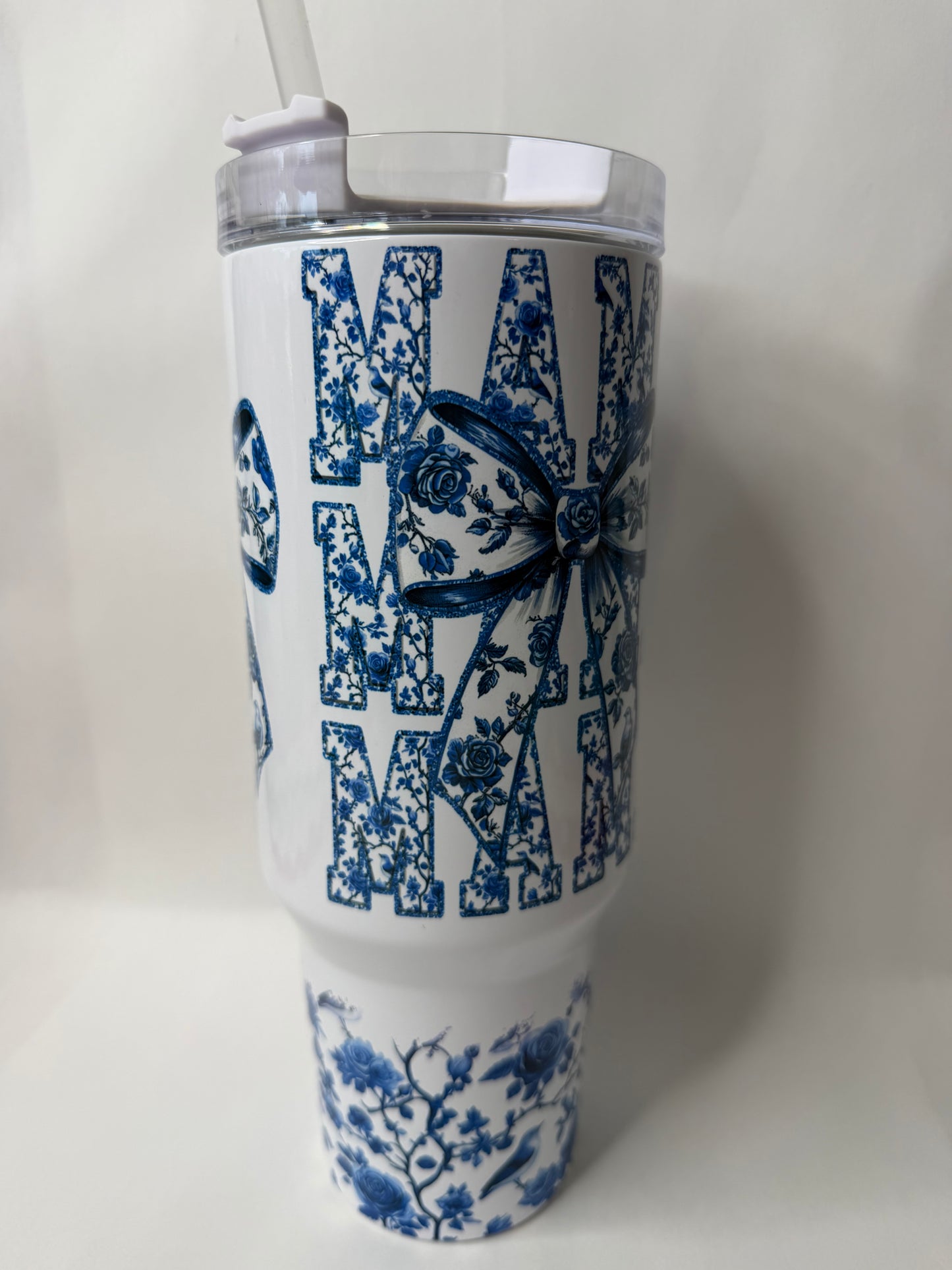 Mama bow 40oz tumbler