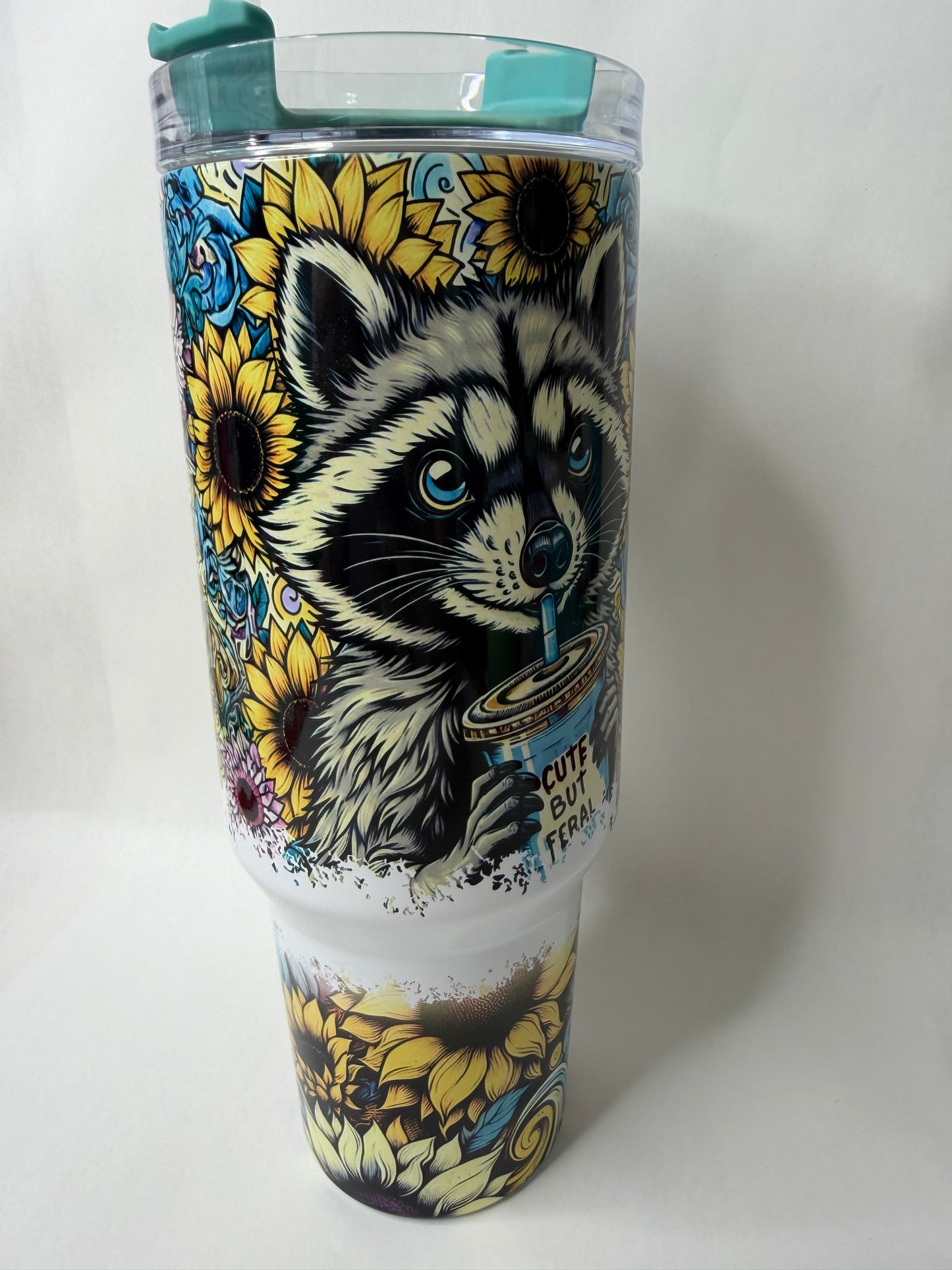 Cute but feral 40oz tumbler
