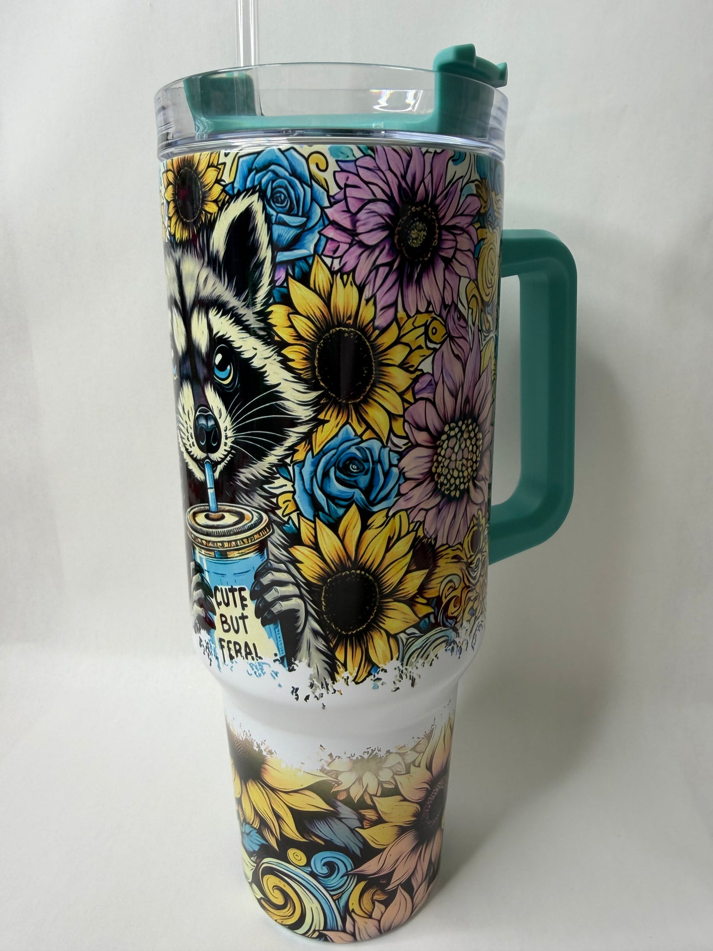 Cute but feral 40oz tumbler