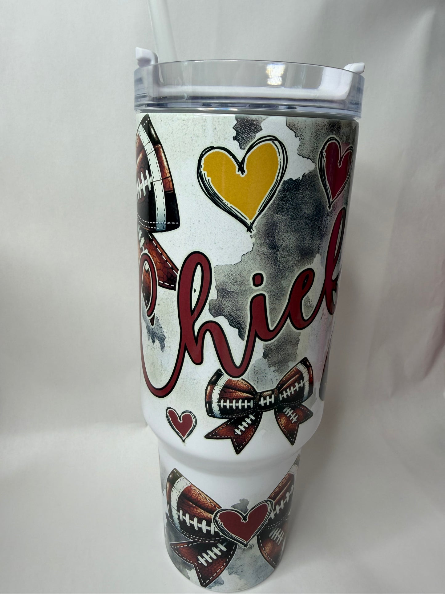 Chiefs bow 40oz tumbler