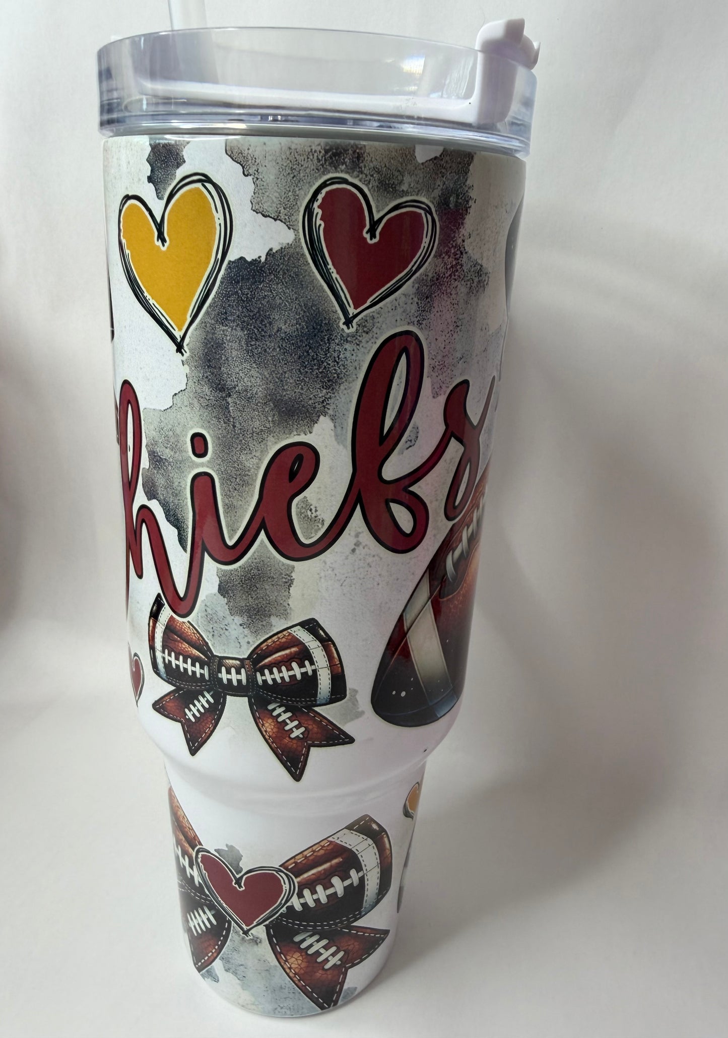 Chiefs bow 40oz tumbler