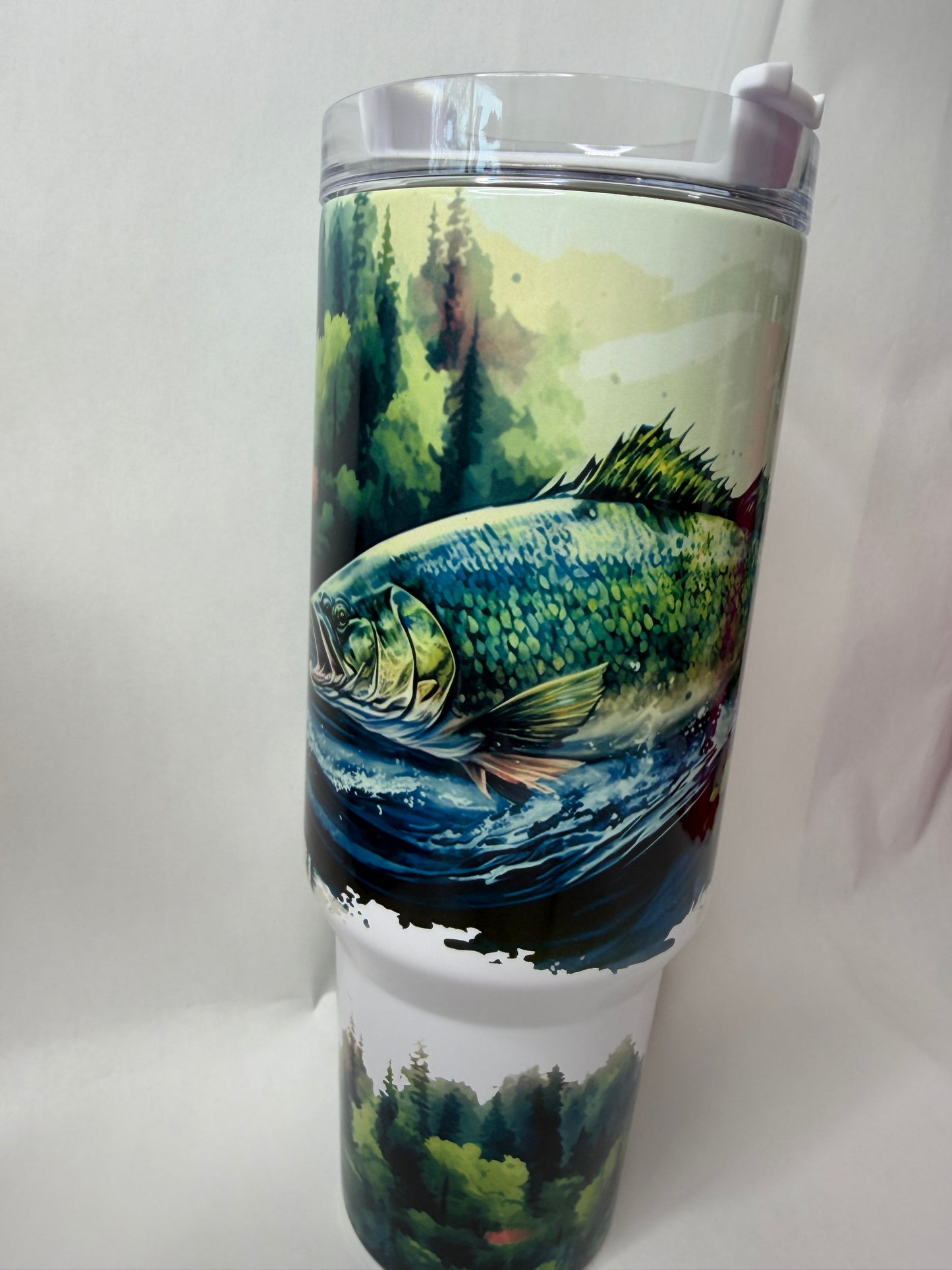 Born to fish 40oz tumbler