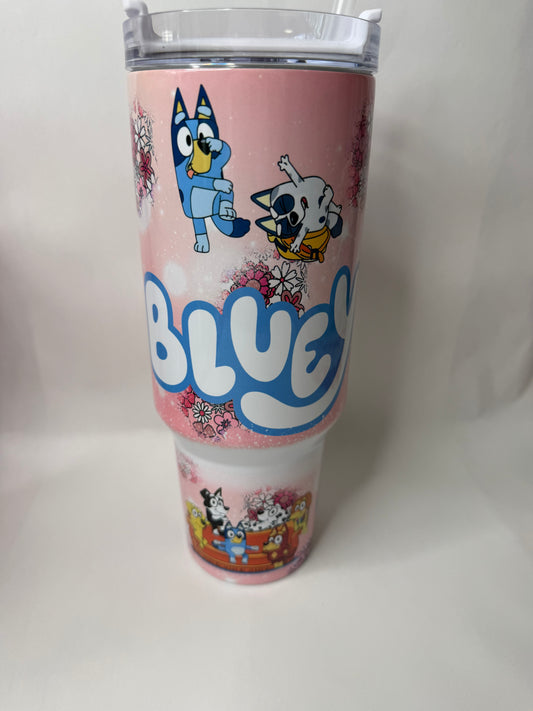 Bluey 40oz tumbler