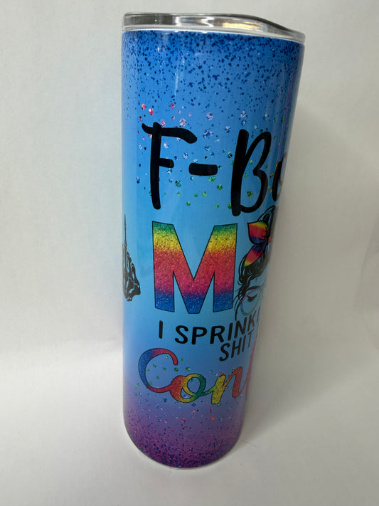 f-bomb mom 20oz tumbler