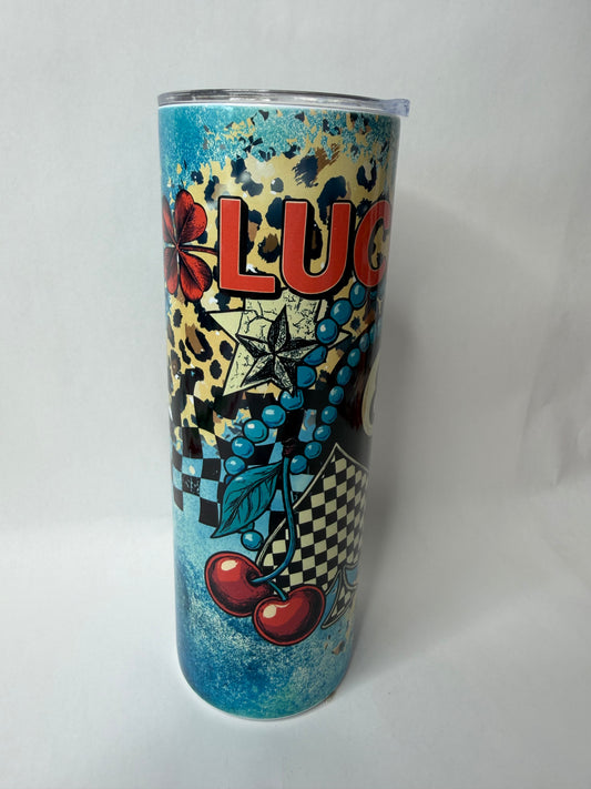 lucky girl 20oz tumbler