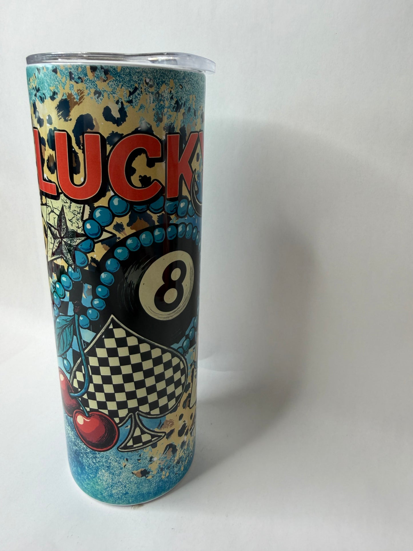 lucky girl 20oz tumbler