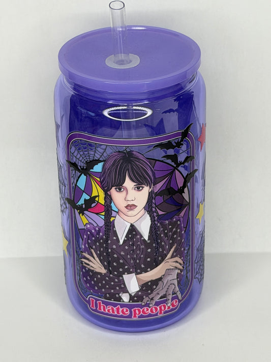 Wednesday glass can 16oz