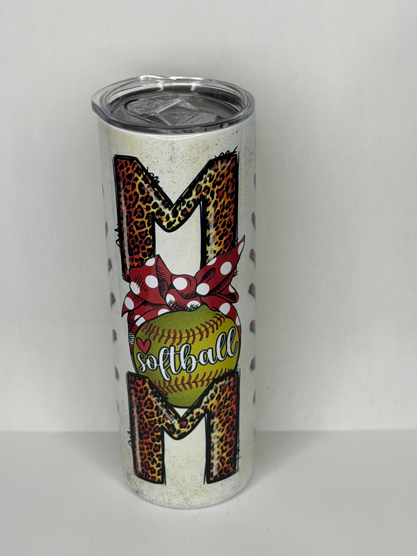 Softball mom 20oz tumbler