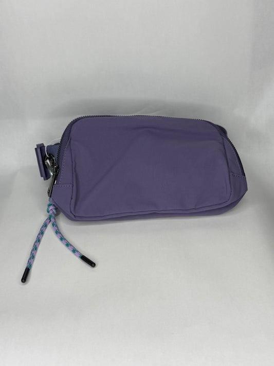 purple plus size fanny pack