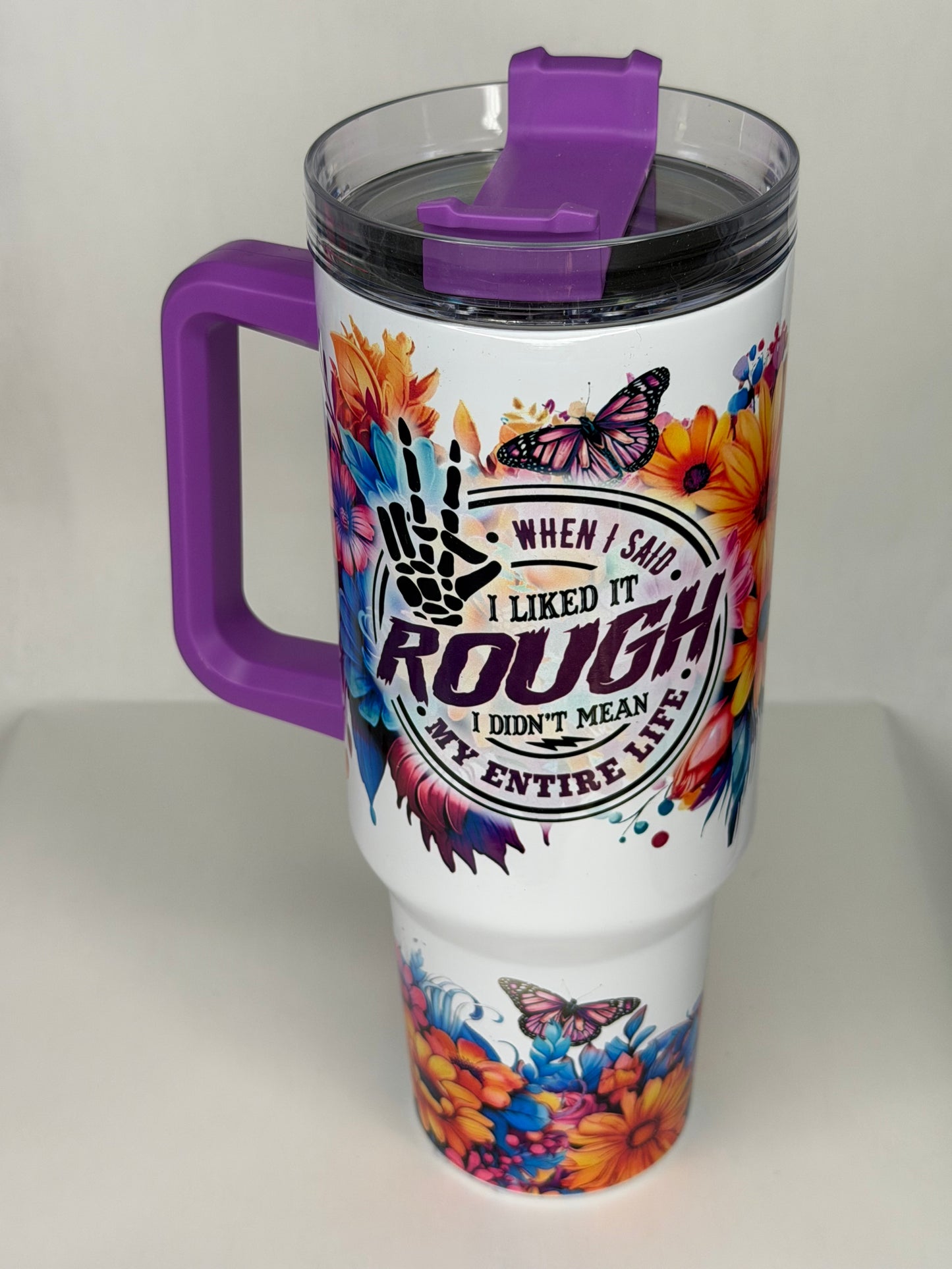 Rough 40oz tumbler