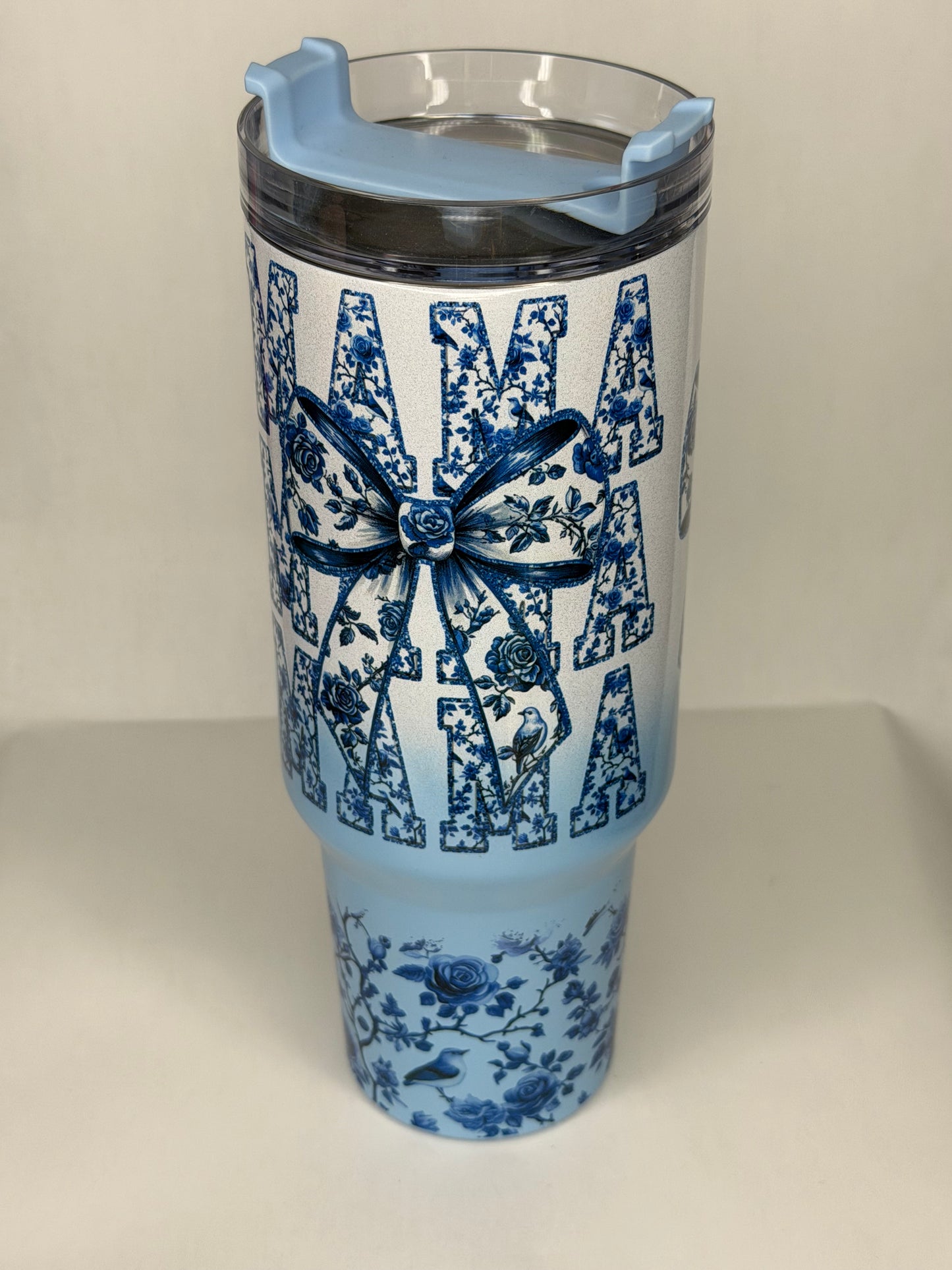 Blue mama 40oz tumbler